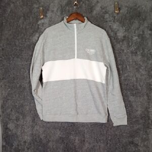 Chubbies Men's Zip-Up Sweater 1/4 Zip Long Sleeve Made In USA SIZE M